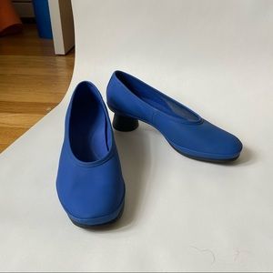 Camper Alright Blue Pump Heel 38